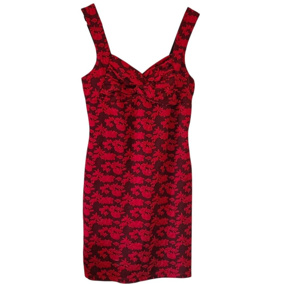 Candie's Rich Red Babydoll Dress